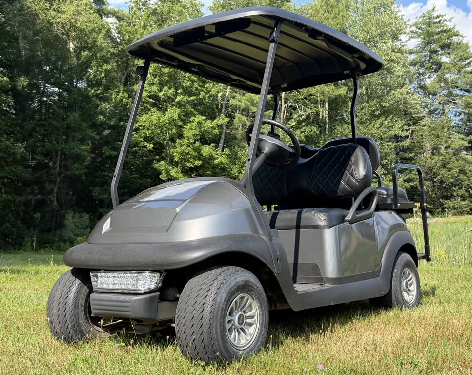 2018 Club Car Summer Special! Like New RTG Dark Gray Metallic Pr